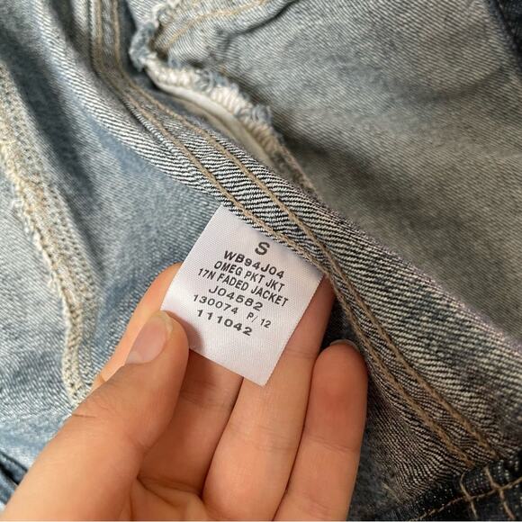 Calvin Klein Vintage Jean Jacket Size Small - Picture 4 of 5